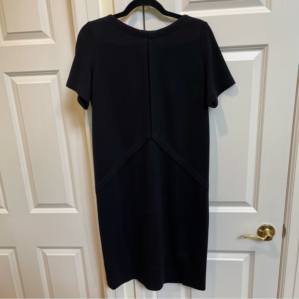 Tom & Linda Platt Black Short Sleeve Dress